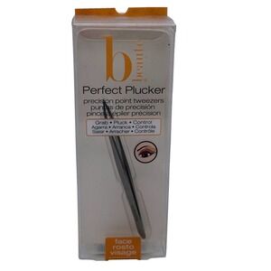 Beaute Perfect Plucker Precision Point Tweezers for Eyebrows Face
